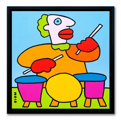 Lot 205 - Thierry Noir (French 1958-), 'The Rhythm Surprises Me By The intensity And The Length Of The Vibrations In My Hands', 2019