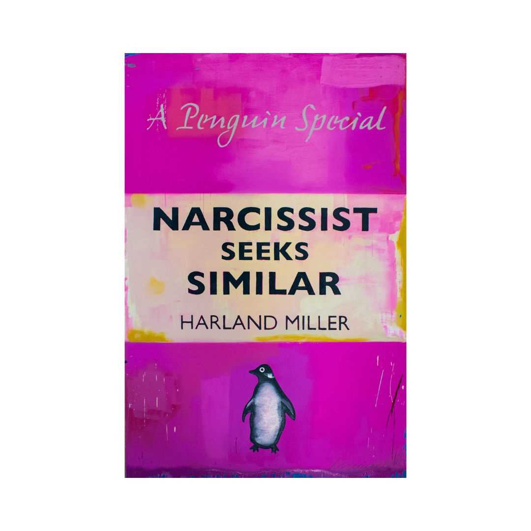 Lot 168 - Harland Miller (British 1964-), 'Narcissist Seeks Similar (Small)', 2021