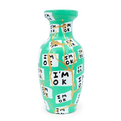 Lot 57 - Euan Roberts (British 1989-), 'I'm Ok (Kintsugi), 2018