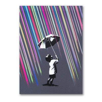 Lot 47 - Eelus (British 1979-), ‘Not Everything Is So Black And White (3D Lenticular)’ 2016