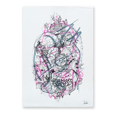 Lot 103 - Mr Doodle (British 1994-), 'Untitled', 2015