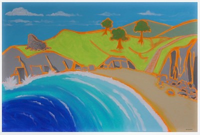 Lot 165a - Duncan McCormick (British 1977-), 'Ruins By The Sea', 2021