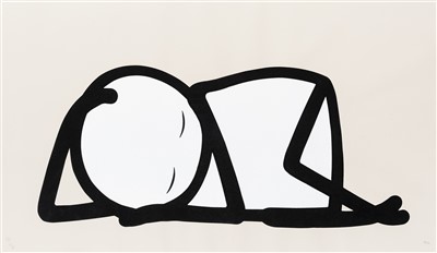 Lot 369 - Stik (British b.1979), 'Sleeping Baby (Nude Printers Proof)', 2015