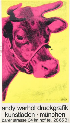 Lot 11 - Andy Warhol (American 1928-1987), 'Druckgrafik Kunstladen Munchen', circa 1970