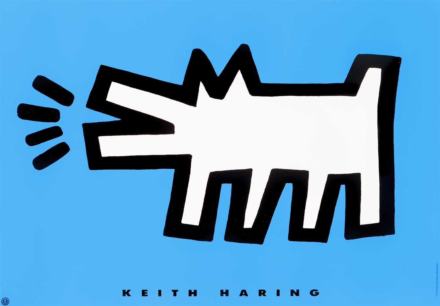 Lot 50 - Keith Haring (American 1958-1990), ‘Barking Dog’, 1994