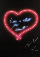 Lot 432 - Tracey Emin (British b.1963), ‘The Neons’, a complete set of seven offset lithographs in colours