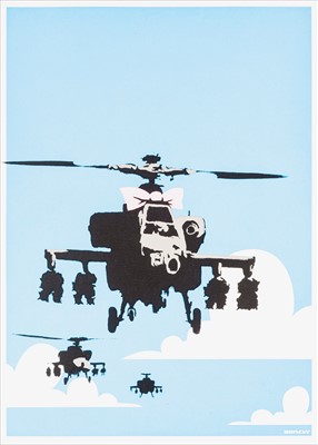 Lot 367 - Banksy (British b,1974), 'Happy Choppers', 2003