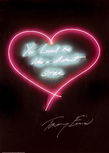 Lot 133 - Tracey Emin (British b.1963), ‘You Loved me Like A Distant Star’, 2016