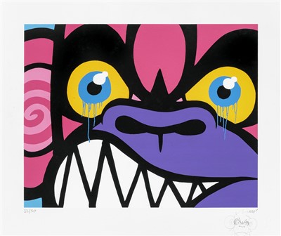 Lot 190 - Might Mo (British), 'The Angry Monkey', 2009