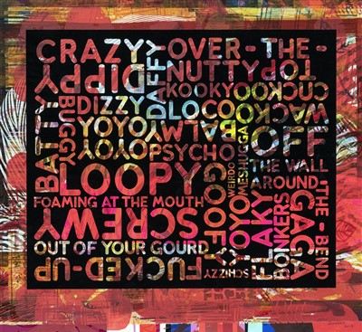 Lot 283 - Mel Bochner (American)(b.1940) Crazy ( with background noise)