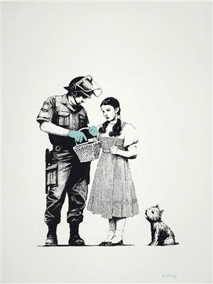 Lot 376 - Banksy (British b.1974)," Stop and Search "