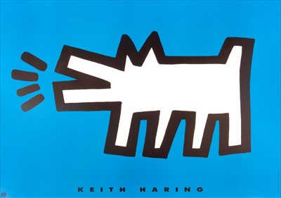 Lot 229 - Keith Haring (American 1958-1990), ‘Barking Dog’, 1994
