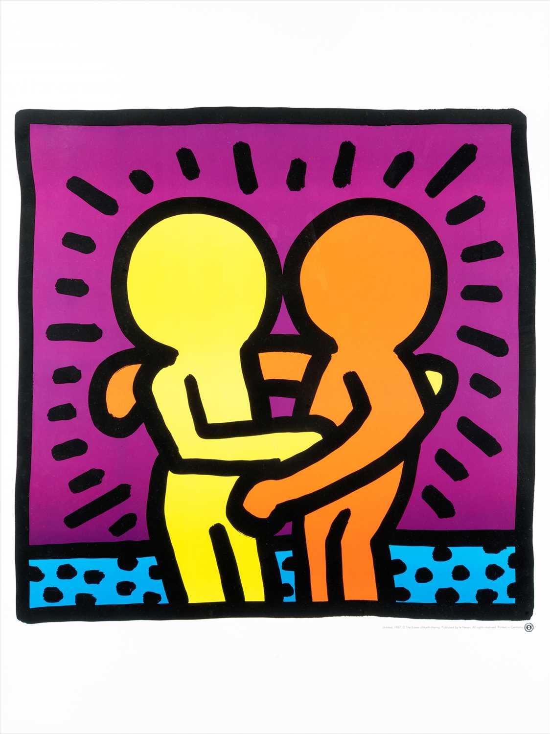 Lot 230 - Keith Haring (American 1958-1990), ‘Untitled (Best Buddies)’, 1987