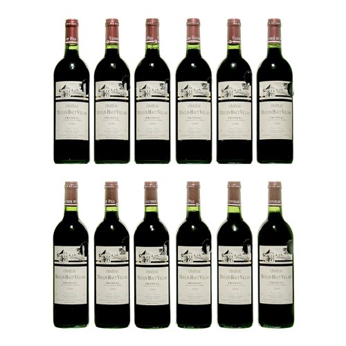 Lot 212 - 2000 Chateau Moulin Haut Villars