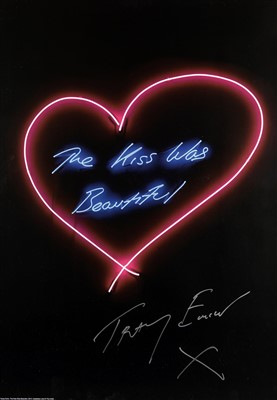 Lot 43 - Tracey Emin (British b.1963), ‘The Kiss Was Beautiful’, 2016