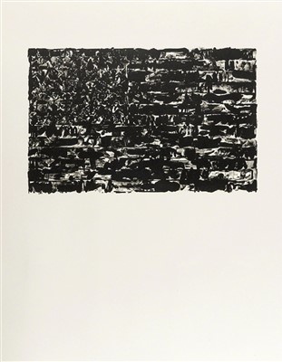 Lot 28 - Jasper Johns (American b.1930), 'Flag I, II & III' 1986