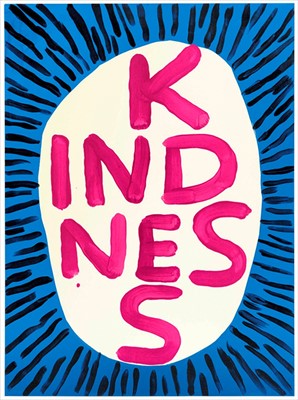 Lot 22 - David Shrigley (British b.1968), 'Kindness', 2018
