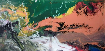 Lot 324 - Gerhard Richter (German b.1932), ‘Flow (P15)’, 2016