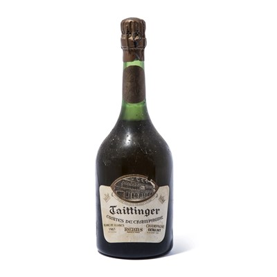 Lot 138 - 1961 Taittinger Comtes de Champagne