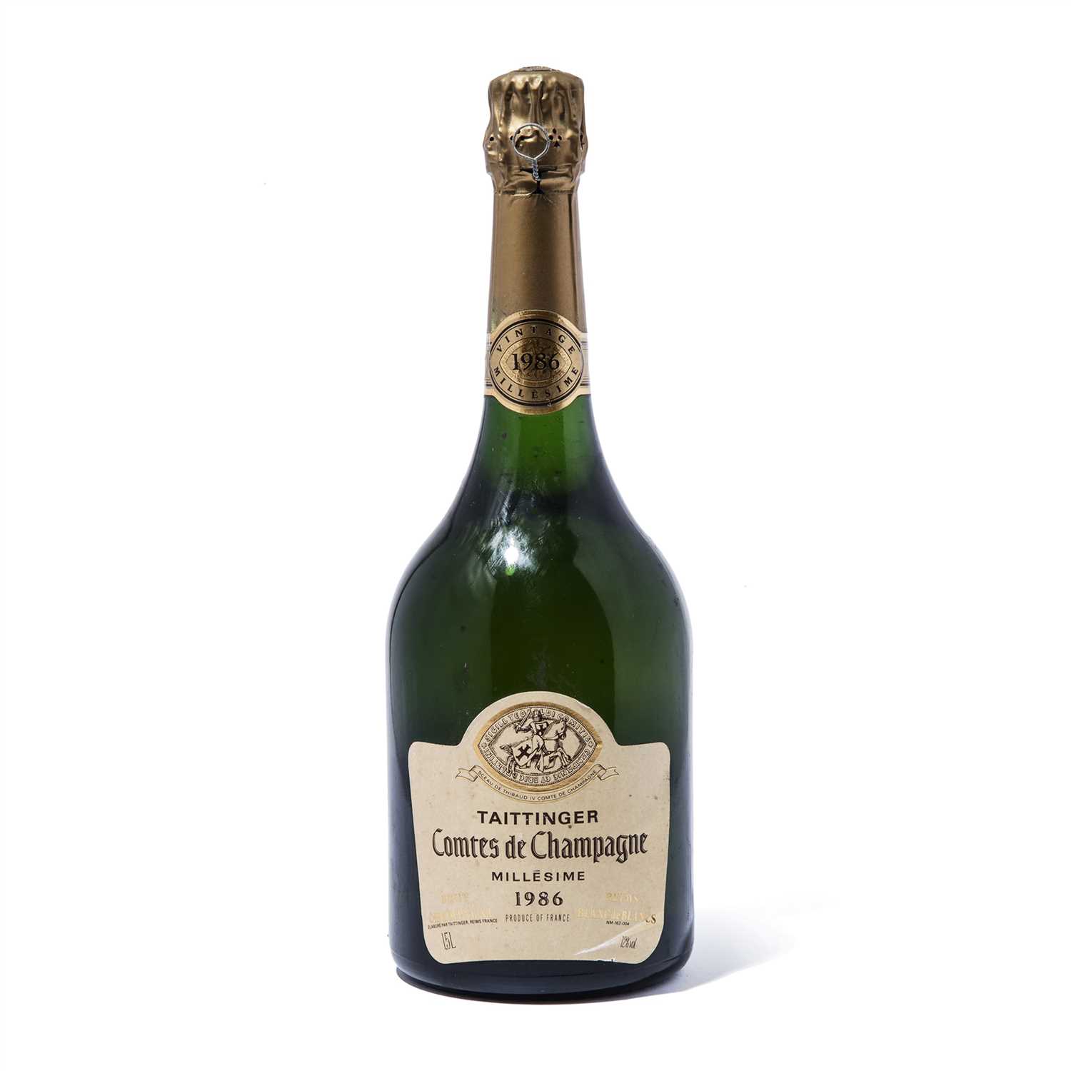 Lot 140 - 1986 Taittinger Comtes de Champagne