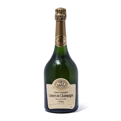 Lot 140 - 1986 Taittinger Comtes de Champagne