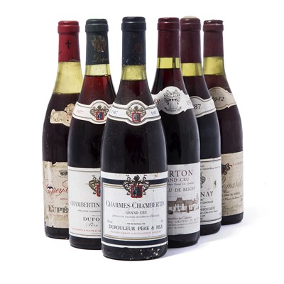 Lot 110 - Mixed Red Burgundy