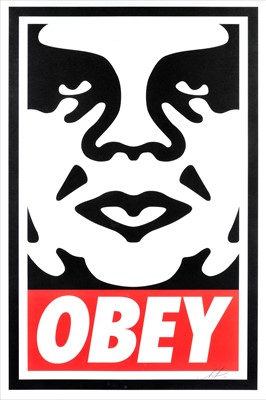 Lot 274 - Shepard Fairey (American b.970), 'Obey Icon', 2019