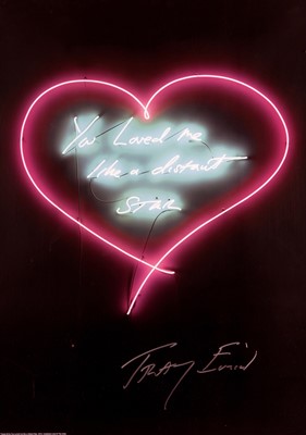 Lot 122 - Tracey Emin (British b.1963), ‘You Loved me Like A Distant Star’, 2016