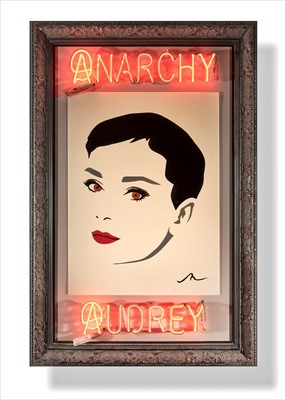 Lot 94 - Michelle Mildenhall & Mark Sloper/Illumaniti Neon (Collaboration), 'Anarchy Audrey', 2018