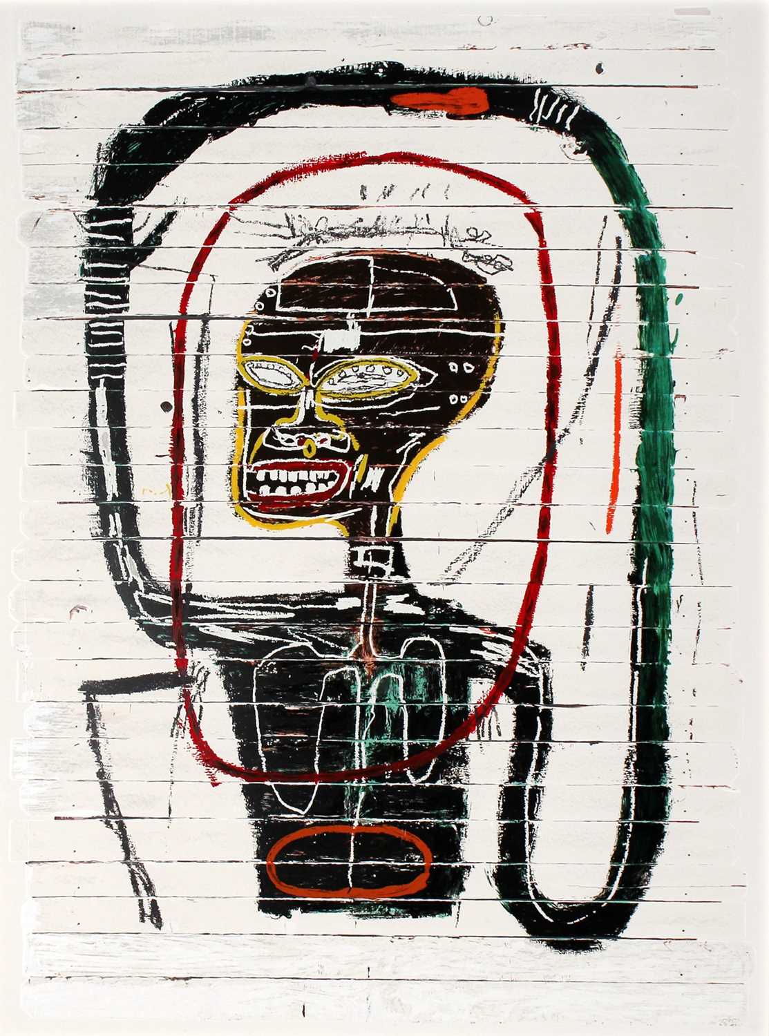 Lot 109 - Jean-Michel Basquiat (American 1960-1988), 'Flexible (1984/2016)', 2016