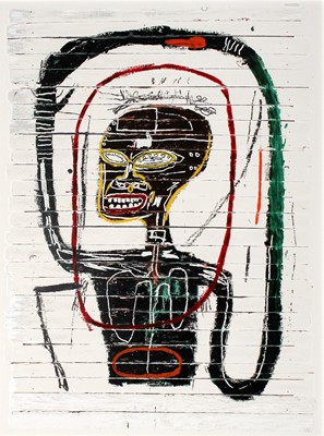Lot 357 - After Jean-Michel Basquiat (American 1960-1988), 'Flexible (1984/2016)', 2016