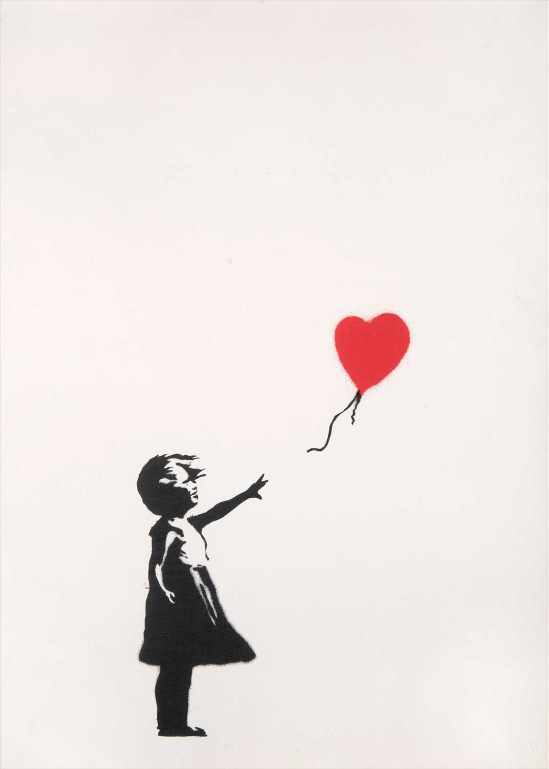 418 - Banksy (British b.1974), 'Girl With Balloon', 2004