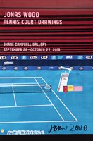 Lot 80 - Jonas Wood (American b.1977), ‘Tennis Court Drawings’, 2018