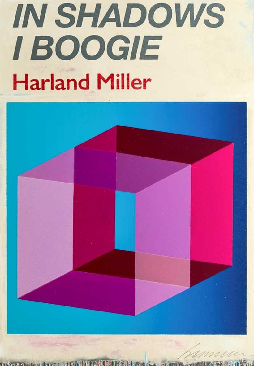 Lot 328 - Harland Miller (British b.1964), 'In Shadows I Boogie (Blue)', 2019