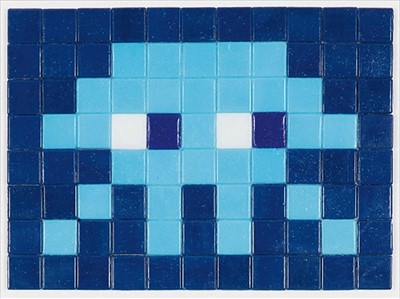 Lot 86 - Invader (French b.1969), 'Invasion Kit #11 (Blue)', 2008