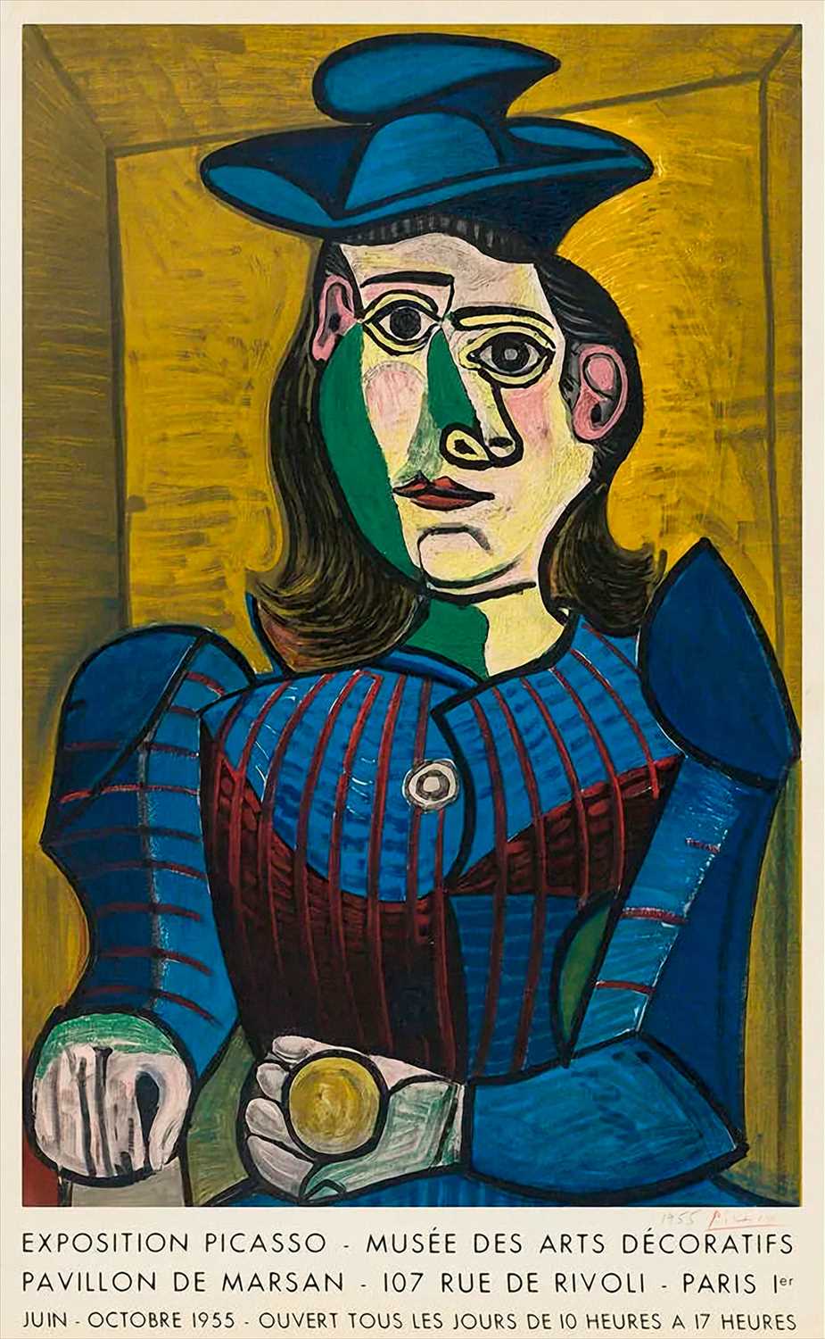 Lot 47 - Pablo Picasso (Spanish 1881-1973), , 'Exposition Picasso, Musee Des Arts Decoratifs', 1955