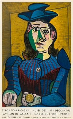 Lot 47 - Pablo Picasso (Spanish 1881-1973), , 'Exposition Picasso, Musee Des Arts Decoratifs', 1955