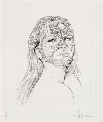 Lot 80 - Sandra Chevrier (Canadian 1983-), 'La Cage Et La Trace Du Crayon (Small)', 2019