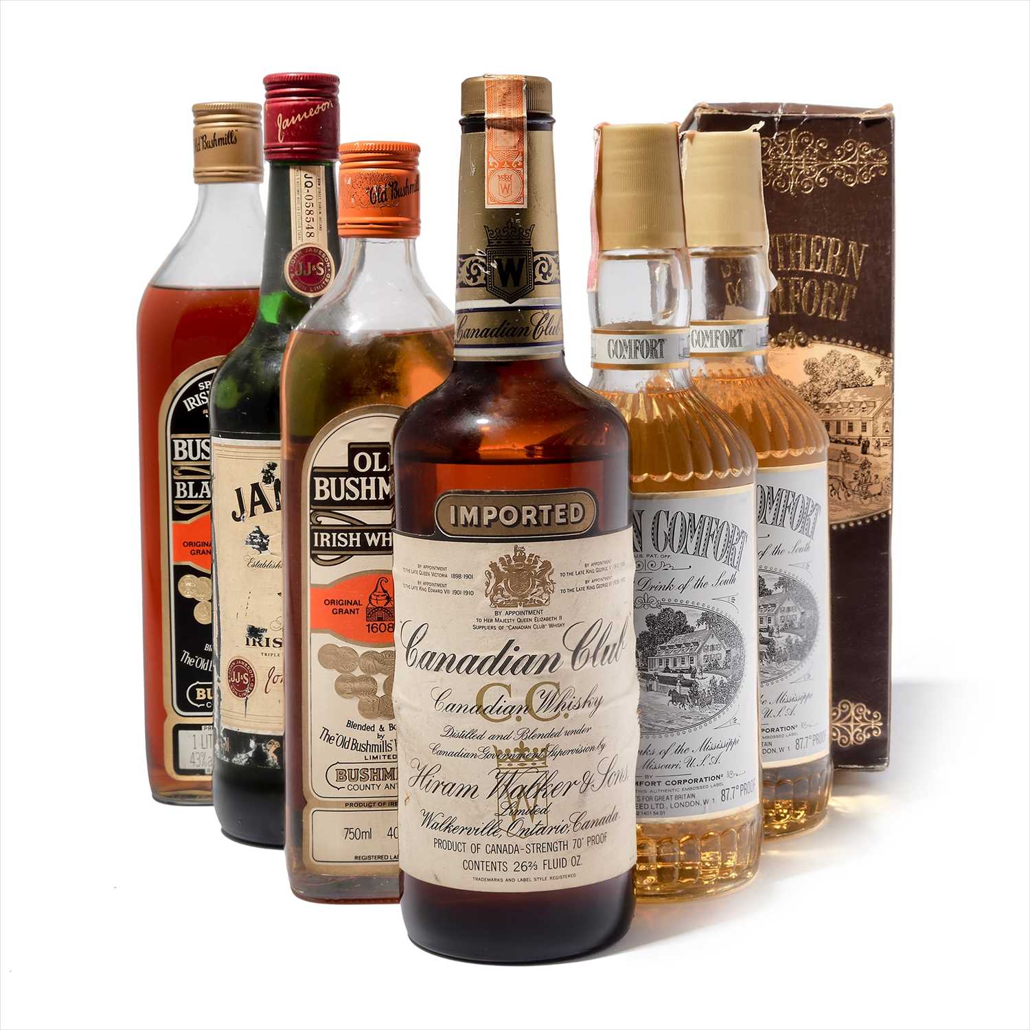 Lot 272 - 6 bottles Mixed Whiskey and Liqueur