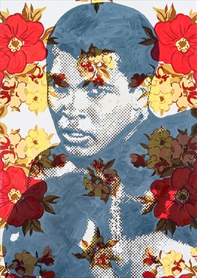 Lot 323 - Mr Brainwash (French 1966-), 'Vintage Ali', 2009