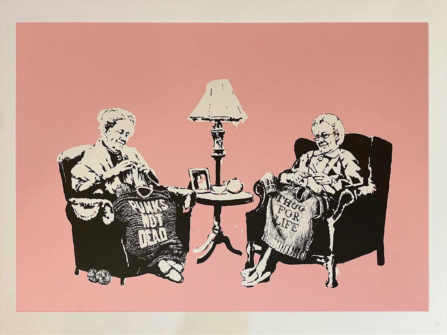 Lot 80 - Banksy (British 1974-), 'Grannies', 2006