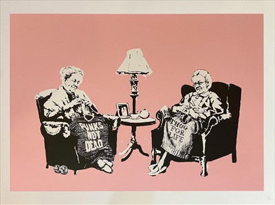 Lot 80 - Banksy (British 1974-), 'Grannies', 2006
