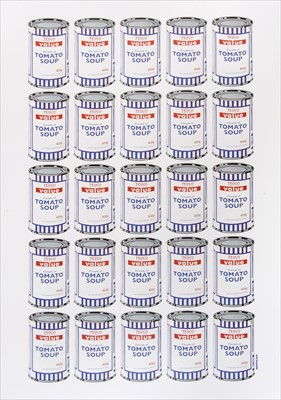 Lot 70 - Banksy (British b.1974), ‘Soup Cans Poster’, 2010