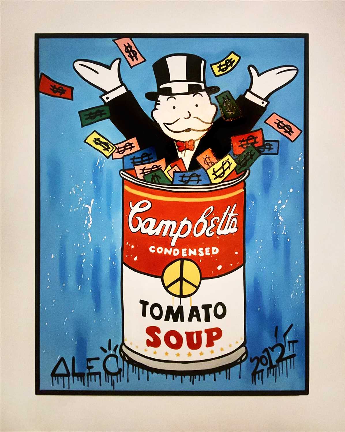 Lot 59 - Alec Monopoly (American 1986-), 'Campbells Soup', 2012