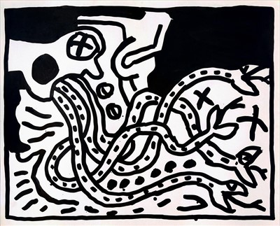 Lot 104 - Keith Haring (American 1958-1990), 'Untitled', 1983