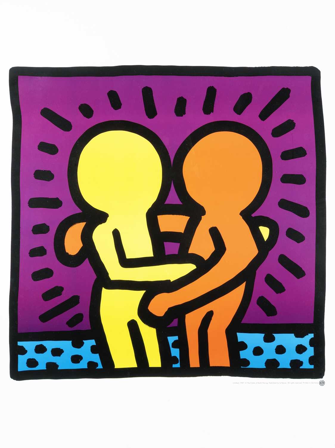 Lot 170 - Keith Haring (American 1958-1990), ‘Untitled (Best Buddies)’, 1987