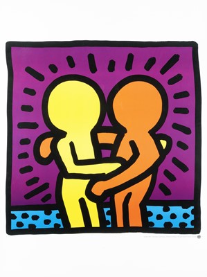 Lot 170 - Keith Haring (American 1958-1990), ‘Untitled (Best Buddies)’, 1987