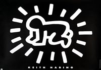 Lot 86 - Keith Haring (American 1958-1990), ‘Radiant Baby’