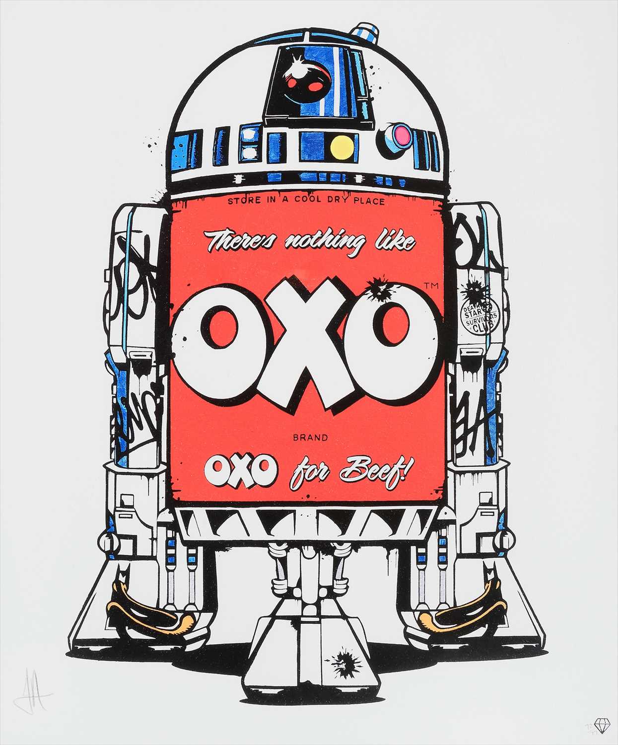 Lot 53 - JJ Adams (British 1978-), 'British Branded R2D2 (OXO)'
