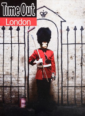 Lot 95 - Banksy (British 1974-), 'Time Out London', 2010